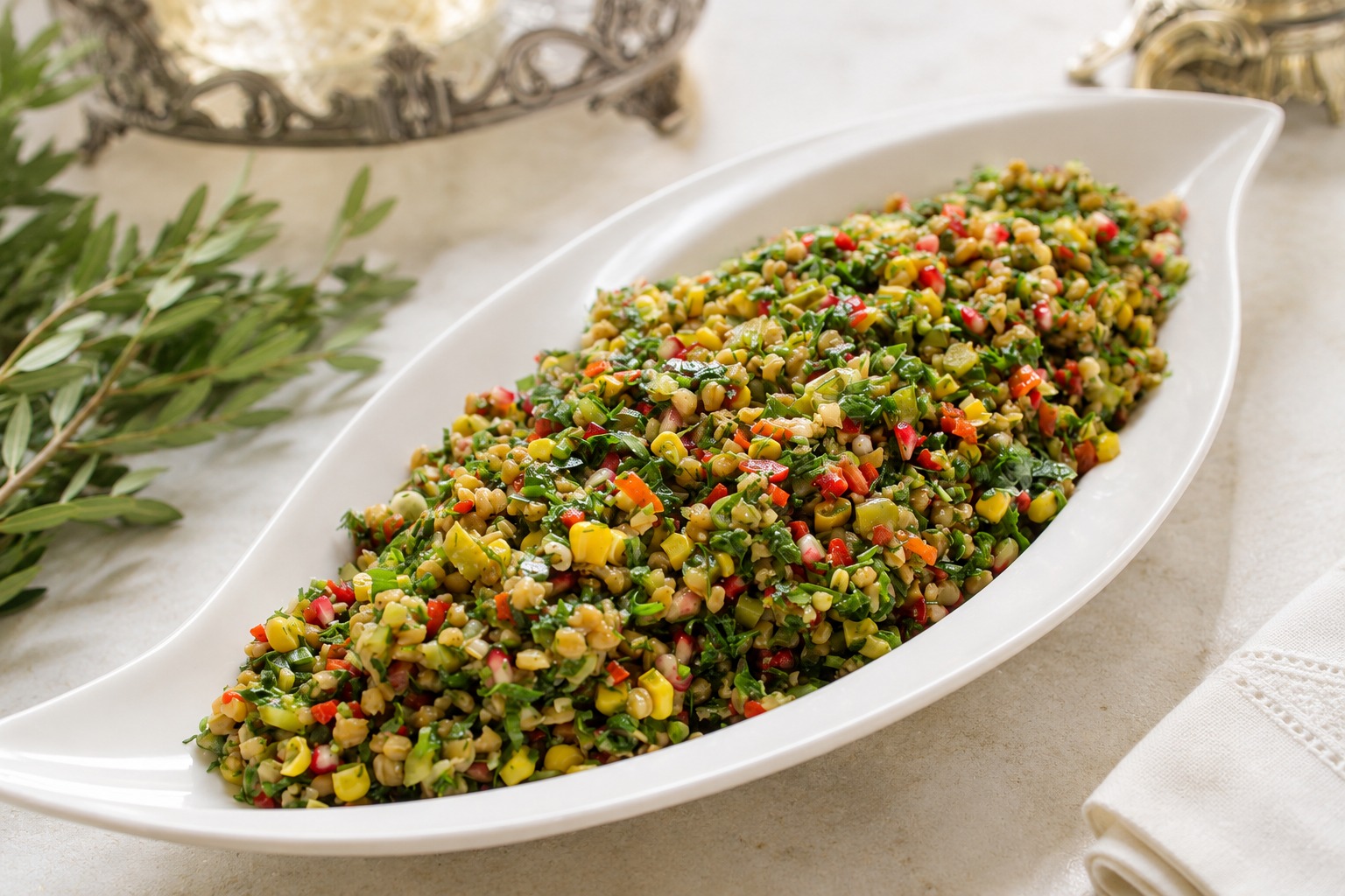 Buğday salatası